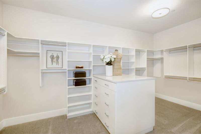 Built-in Shelving for Storage